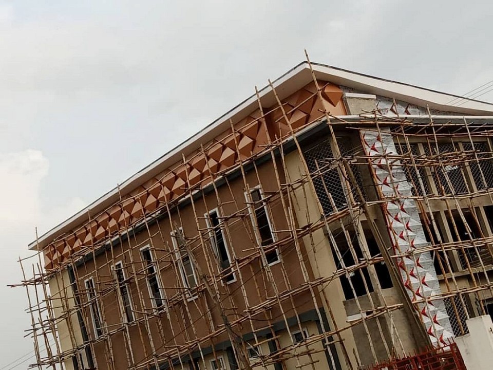 3D Alluco Board Panels Cladding.